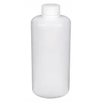 APPROVED VENDOR Sampling Bottle: Polypropylene, 32 fl oz, 1 L, Colorless, Closure Included, Unlined (MPN F10620-0008)