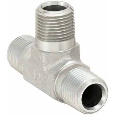 PARKER 3/8 RRS-S Hydraulic Threaded Extreme-Pressure Pipe Tee - Hydraulic Threaded Extreme-Pressure Pipe Fittings