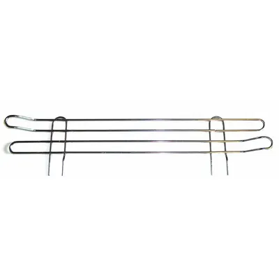 METRO Ledge for Wire Shelving, 18 in, Chrome, Steel, L18N-4C-1PK - Ledges for Wire Shelving