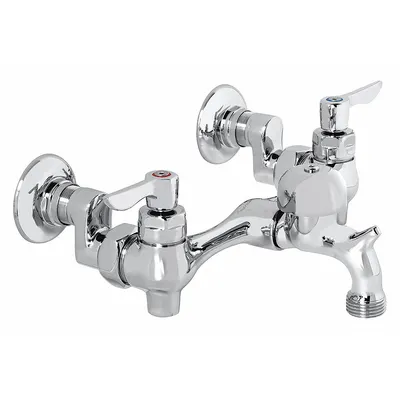 AMERICAN STANDARD Centerset Widespread Utility Faucet with Bucket Hook - Widespread Utility Faucets