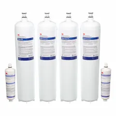 This 3M cartridge kit is designed for multi-purpose water filter systems. It features a pleated membrane filter media and reduces chlorine taste. With a flow rate of 15 gpm and capacity of 225,000 gallons, it is suitable for high-flow filtration applications. Overall height is 11 inches.