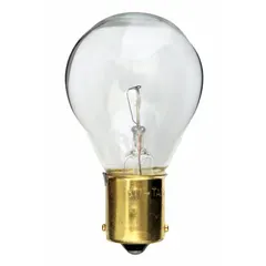 APPROVED VENDOR 311-1PK BA15s Single-Contact Bayonet Base Lamp, S11, 28V AC, White