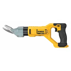 Cordless fiber cement shear for cutting siding and cement board. Delivers 2,500 strokes per minute with a 1/2 in cutting capacity. Features lock-off and lock-on switch. Bare tool; battery not included.
