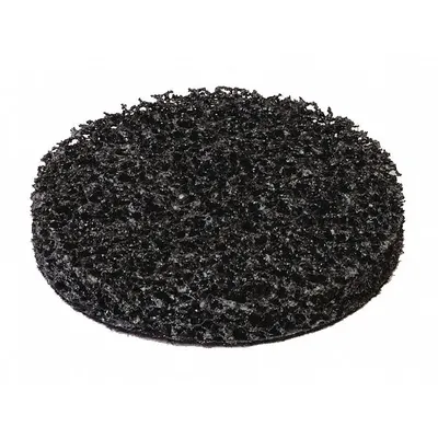 SCOTCH-BRITE Hook-and-Loop Surface Conditioning Disc: 5 in Dia, Silicon Carbide, Extra Coarse - Coating-Removal Discs for Thin-Gauge Metals