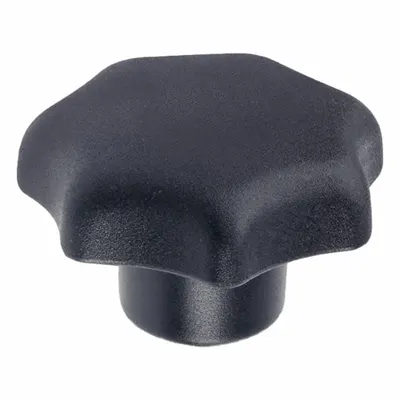 JW WINCO 7-Arm Knob with Threaded Hole - 7-Arm Knobs with Threaded Hole