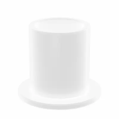 OILITE Flanged Sleeve Bearing: Acetal, 1/2 in Bore, 5/8 in OD, 3/4 in Overall Lg - Wet-Environment Plastic Flanged Sleeve Bearings