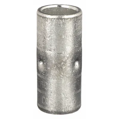 THOMAS & BETTS Open Barrel Splice: 750 kcmil Wire Size, Black Code, 3 in - Crimped Butt Splice Compression Connectors