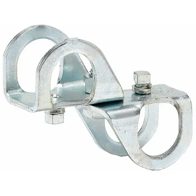 TOLCO Longitudinal Sway Brace: Steel, 4 3/4 in Ht, 4 3/4 in Lg - Rigid Seismic Bracing