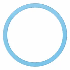 This PTFE gasket is designed for use in paint tanks, providing a seal between components to prevent leaks and maintain pressure. It is compatible with GRACO model 236158 and is suitable for fluid handling in painting and coating systems.