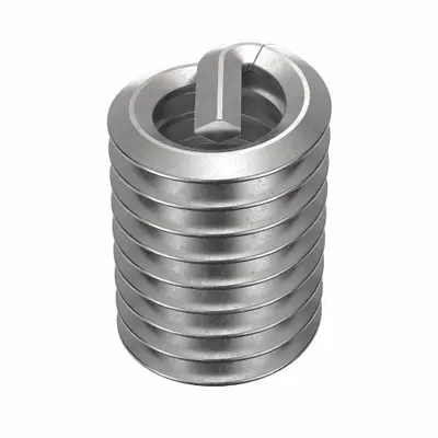 HELI-COIL Free-Running Tanged Helical Insert, 1/4"-20, 100 PK - Free-Running Tanged Helical Inserts