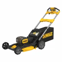 DEWALT Battery-Powered Lawn Mower Kit: Self-Propelled, 21 in Cutting Wd, Variable Speed Settings (MPN DCMWSP256U2)