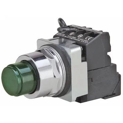 Siemens Illuminated Push Button: Illuminated, Extended Profile, Non-Metallic, 30 mm - Illuminated Extended-Length Push Buttons
