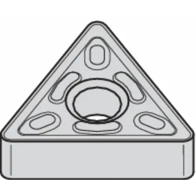 WIDIA Triangle Turning Insert: TNMG3314P - Triangle (T) Indexable Turning Inserts