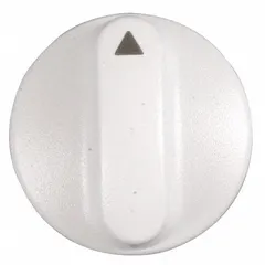 Replacement control knob for Whirlpool washing machines and dryers. Used to select cycles and settings on compatible models. OEM part.