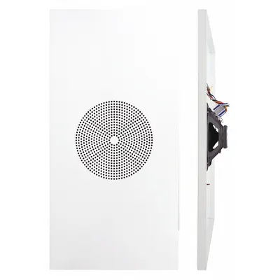 SPECO TECHNOLOGIES In-Ceiling Speaker: Powered, 2-Way, 8 ohm Impedance, 12 in Overall Wd - Ceiling-Mount Speakers