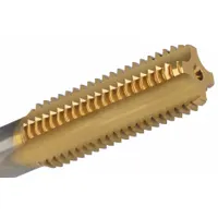 CLEVELAND Straight Flute Hand Tap: 5/8"-11 UNC, H5 / 2B, 4 Flute, Bottoming Chamfer (MPN C83963)