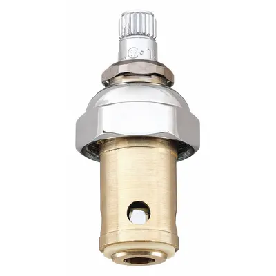T&S BRASS Cartridge: For Eterna Spindle Teflon Seat, LT Series, Use with Cold Water - Compression Faucet Cartridges