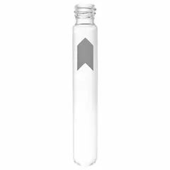 APPROVED VENDOR DCTSC-20125 Glass Culture Tube, 20 mm x 125 mm, 30 mL, Colorless, Round Bottom