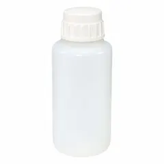This 1 L polypropylene vacuum bottle is sterile and natural in color, with a narrow neck and an included polypropylene closure. It meets USP standards and is suitable for collection and storage of liquids under vacuum in laboratory and industrial settings.
