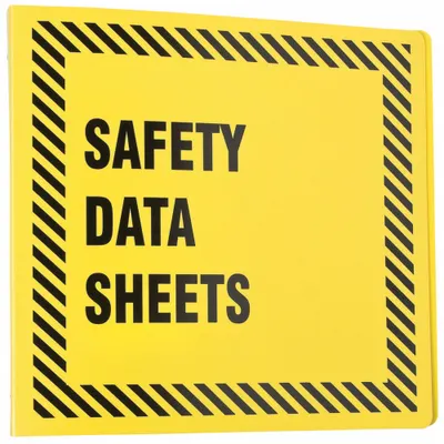 BRADY Binder: Safety Data Sheets BR755Y