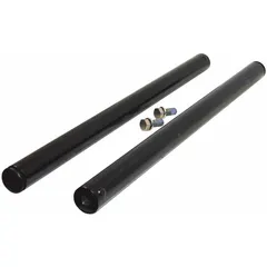 Steel fender flare mounting kit for attaching fender flares to vehicles. Used in truck and heavy-equipment maintenance to secure flares and prevent debris damage.