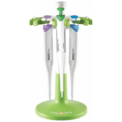 HEATHROW SCIENTIFIC Pipette Holder: 13 1/8 in Overall Wd, 7 5/8 in Overall Ht, ABS Plastic/TPE - Pipette Holders