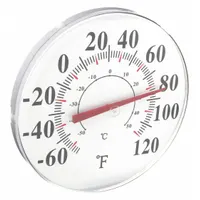 APPROVED VENDOR Analog Thermometer: -60°F to 120°F /-50°C to 50°C, Wall (MPN 49T439)