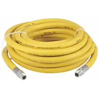 Air Hose: Coupled Assembly, 1 in Hose Inside Dia., 50 ft Hose Lg, Nitrile, PVC Nitrile (MPN MSH100-50MM-G)