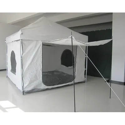 OEM Wall and Floor Kit: Gray/White - Sidewalls for Canopies