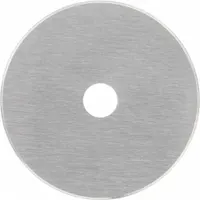 FISKARS Rotary Cutter Blade: Straight, 60 mm Blade Dia, Steel, 0.3 mm Blade Thick, Rotary Cutter (MPN 193730-1010)