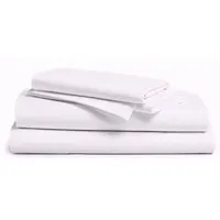 R & R TEXTILE Pillowcase: White, 42 in Overall Lg, 34 in Overall Wd, Cotton/Polyester, T128 (MPN INT-107423)