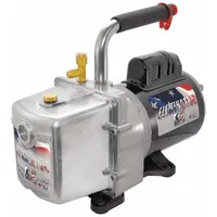 JB INDUSTRIES Vacuum Pump: 6 cfm, 25 micron Ultimate Vacuum, 120V AC, Not A2L Compatible, Male (MPN DV-6E)