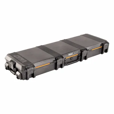 PELICAN Protective Case: 16 in x 53 in x 6 in, Solid, Black, 2 Wheels - Lightweight Long Cases