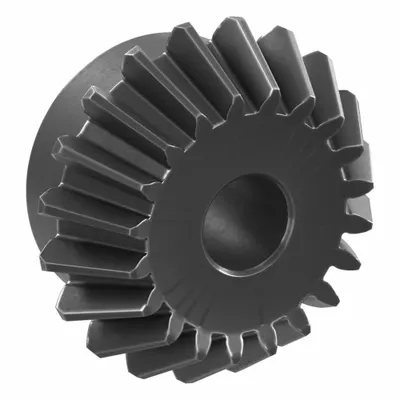 KHK GEARS Angular Miter Gear: For 60° Shaft Angle, Module m 3, 20 Teeth - Straight Teeth Metric Angular Shaft Miter Gears