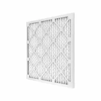 Pleated Air Filter: 12 in x 24 in x 1 in, MERV 10, High Strength