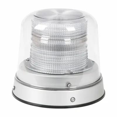 GROTE Flashing Beacon: Flashing Beacon, Amber/Green, 8 7/8 in Overall Wd, 7 7/8 in Overall Ht - Vehicle Flashing Beacons