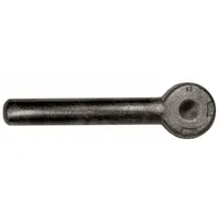 KEN FORGING Rod End Blank: Steel, Plain, 5/16 in Shank Dia, 3 1/2 in Hole Center-to-End Lg (MPN 2A)