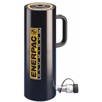 ENERPAC Hydraulic Ram: Single Acting, 50 ton Nominal Capacity, 2 in Nominal Stroke Lg, Aluminum (MPN RAC502)