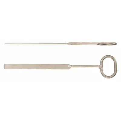 AMPCO Scraper: Bld. Mat. Nickel Aluminum Bronze, Hdl. Mat. Nickel Aluminum Bronze - Gasket Scrapers