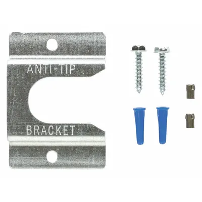 WHIRLPOOL Anti-Tip Bracket: Mfr Part # 8273888A - Whirlpool Oven Replacement Parts