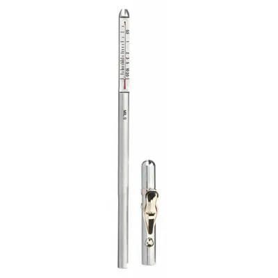 DEFELSKO Coating Thickness Gage: 20 mil Max Thick Measured, 0 mil Min Thick Measured - Gauges for Non-Magnetic Coatings on Steel