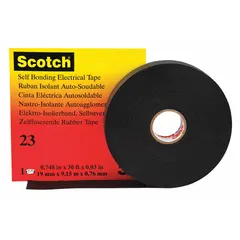 Ethylene propylene rubber tape rated for 69 kV, 30 mil thick, 2 inches wide, 10 yards long. Used for insulating and splicing high-voltage cables and conductors in utility, industrial, and commercial power applications.