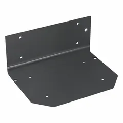 Wall mounting bracket for securing a regenerative desiccant compressed air dryer to a wall. Used in compressed air treatment systems to support the dryer in industrial facilities, ensuring stable installation and proper airflow.