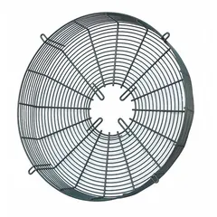 Intake guard designed for HVACR equipment to prevent debris and large particles from entering air intake systems. Helps maintain airflow efficiency and protect system components. Suitable for use on commercial and industrial heating, ventilation, and air conditioning units.