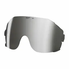 This 10-pack of silver polycarbonate visors is designed for use with compatible headgear to provide impact protection for the face in industrial environments. Each visor measures 4 3/8 inches in overall height and is reusable. Suitable for tasks such as grinding, chipping, and chemical splash protection.