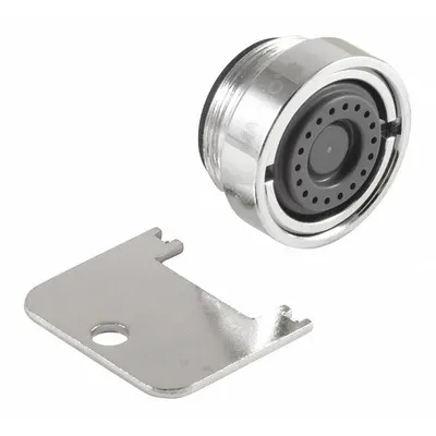 Delta Aerator: 0.5 gpm Flow Rate, Aerated Flow Outlet, Plastic - Faucet Aerators & Outlets