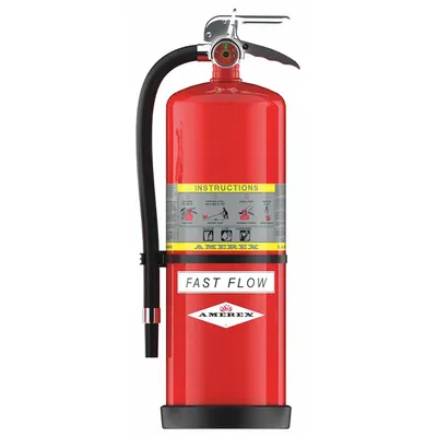 AMEREX 4A:40B:C Class ABC Fire Extinguisher, 20 lb Monoammonium Phosphate - Class ABC Fire Extinguishers