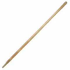 This wood handle is designed for heavy cotton hoes without a ferrule. It serves as a replacement or original component for cultivating, weeding, and soil preparation tasks in agricultural and landscaping applications.