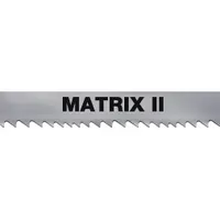MORSE Band Saw Blade: Bi-Metal, Matrix II, Aluminum/Carbon Steel/Structural Steel, 9 ft 5 in, 6/10 (MPN ZWEG083C610MAT-9' 5")