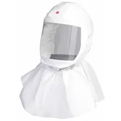 This hood with inner collar is designed for use with supplied-air respirator (SAR) systems. It features a universal headgear size and is sold in a 10-pack. Suitable for industrial environments where respiratory protection is required.